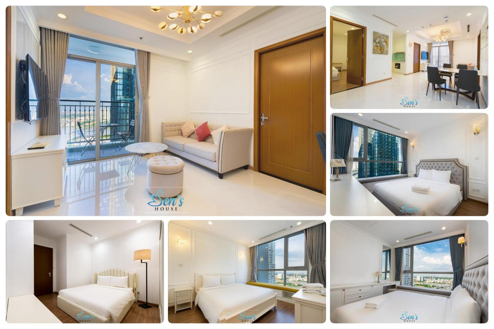 Free Airport Pick-Up - Luxury 3Br L3 High Floor With River View L3-30 Ho-Chi-Minh-Stadt Exterior foto
